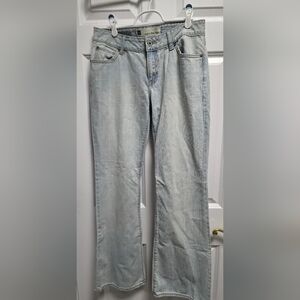 GAP Curvy Low Rise Flare Jeans Light Wash Y2KSize 6R